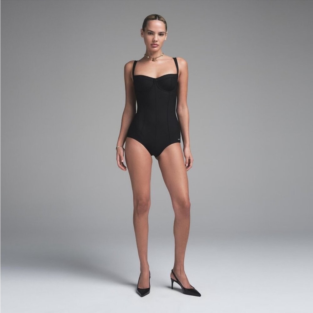 Skims dolce & gabbana bodysuit black XS